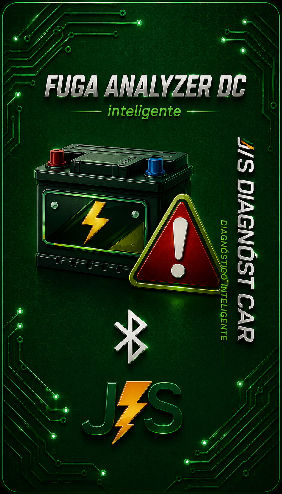 Vista frontal do Fuga Analyzer DC